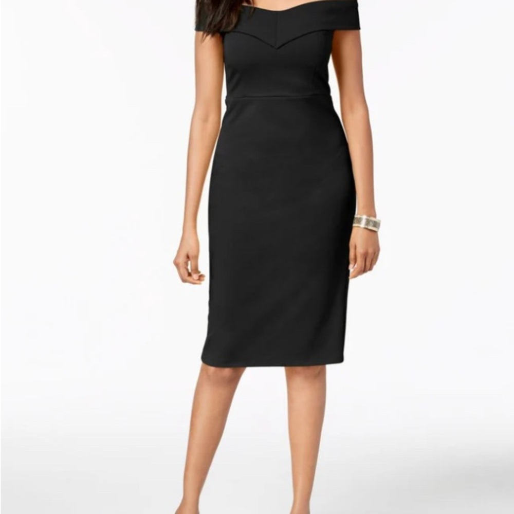 Thalia Sodi NWOT Off-Shoulder Little Black Dress